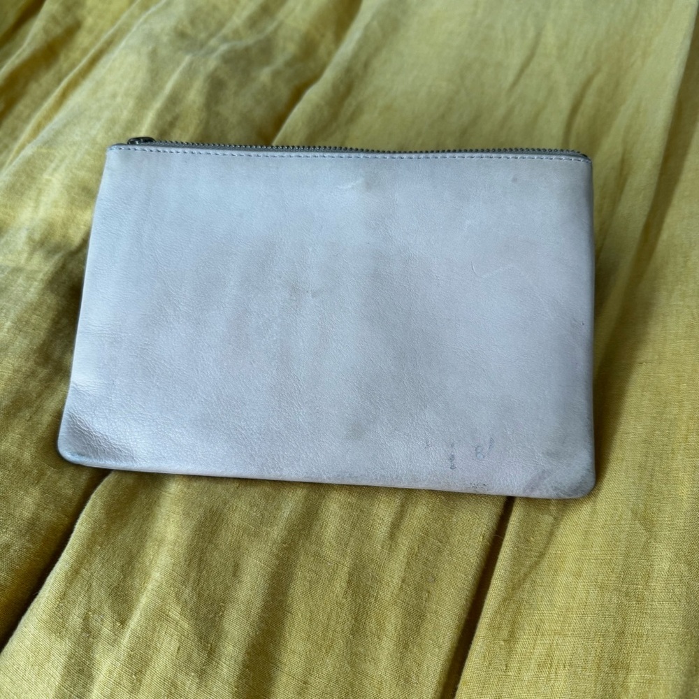Madewell Leather Clutch
